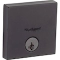 Kwikset Satin Nickel Downtown Square Rose Deadbolt - 92580-018 | Blain - View #6